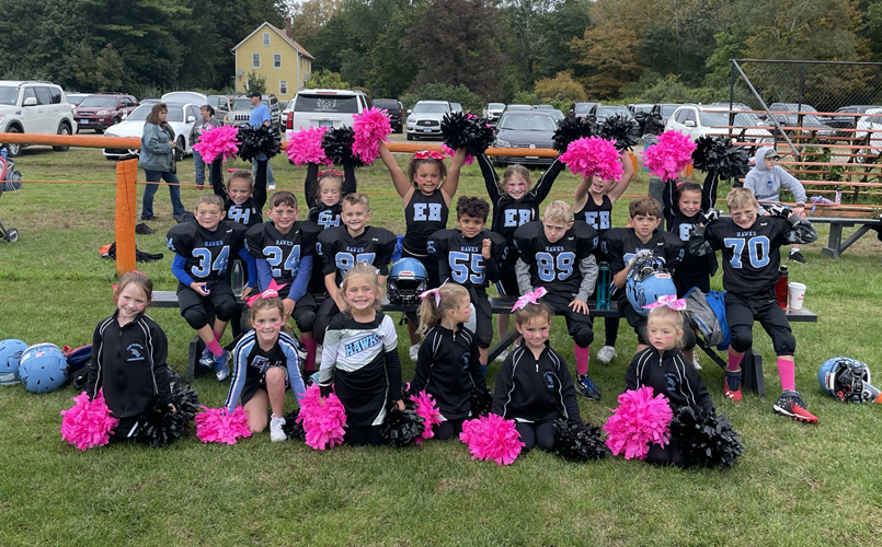 Hawks Cheer and Football